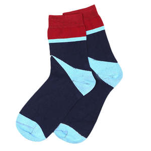 Men's <b>Socks</b> - Navy Blue - Product Image 1