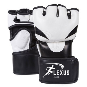 Gants MMA professionnels en cuir durable pour les amateurs d'arts martiaux et de boxe - Product Image 1