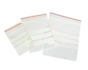LDPE clair poly fermeture éclair sac refermable emballage en plastique taille personnalisée et impression accepter Viet Nam ODM fournisseur bas prix