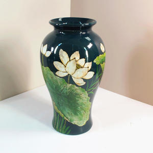 Vase décoratif en laque pour la vente en gros au plus bas prix vases laqués pour peinture à la main laque - Product Image 6