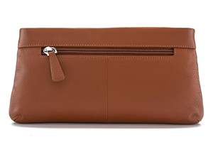 Pochette en cuir véritable de style vintage, sac de soirée classique pour femmes, soirées, mariages et occasions spéciales avec un style élégant - Product Image 6