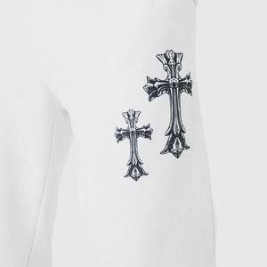 ชุดกางเกงวอร์มมีฮู้ดขนาดใหญ่พิเศษสำหรับผู้ชายพิมพ์ลายแบบลำลองสะพายไหล่แบบปล่อยระบายอากาศได้ไซส์ใหญ่พิเศษสำหรับฤดูหนาว - Product Image 5