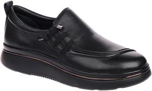 Z1075 Chaussures en cuir véritable pour femmes, intérieur et extérieur en cuir, chaussures pour femmes matures, tenue décontractée, confort, design moderne - Product Image 1