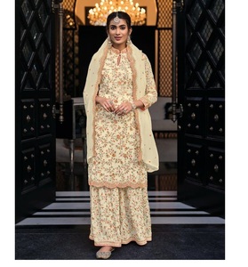 Traje de diseño indio exclusivo y étnico, Sharara Palazzo, nuevo lanzamiento, Dupatta, disponible a precio grande - Product Image 1