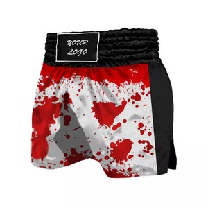 Sublimation Printed Custom Made <b>Make</b> <b>Your</b> <b>OWN</b> Kick Boxing Pant Muay Thai Short MMA Shorts for Men - Product Image 1