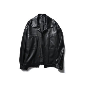 Versatile and Stylish <b>Top</b> Quality Material Wholesale Price <b>Distressed</b> Men Genuine Leather Jackets - Product Image 6