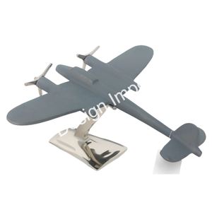 โมเดลเครื่องบินสำเร็จรูปพร้อมขาตั้งของที่ระลึกและของขวัญสำหรับเก็บสะสมโมเดลเครื่องบินอลูมิเนียมและเครื่องบินทั่วไป - Product Image 3
