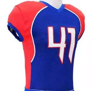 Couleurs personnalisées Taille et logo Équipe de football américain Uniforme de football américain Style unique Uniforme de football américain - Product Image 6