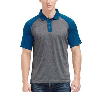 Polo en blanco personalizado bordado informal manga corta negocios botón abajo contraste color tejido ropa de hombre de talla grande polos - Product Image 4