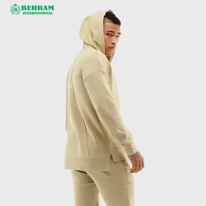 Sweat à capuche vierge 100% Coton en molleton polaire / French Terry, coupe classique, unisexe, grammage lourd, bien ajusté, séchage rapide, respirant, diverses options - Product Image 2