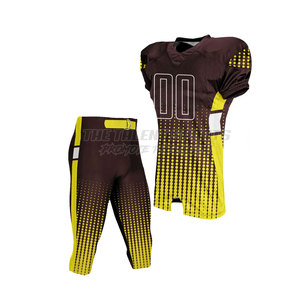 Uniforme de Fútbol Americano Premium para Hombre con Tela Transpirable y Costuras Resistentes, Uniforme Profesional de Fútbol Americano - Product Image 4