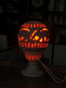 Lampe à bougie artisanale en pierre ollaire naturelle de 6 pouces, finition soignée, pour la décoration intérieure – Vente en gros et fabrication - Product Image 6