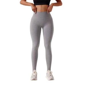 Leggings de Cintura Alta sin Costuras para Mujer, Tejido Transpirable de Secado Rápido, Estilo Deportivo Elástico en Cuatro Direcciones para Yoga, Ciclismo y Correr - Product Image 6
