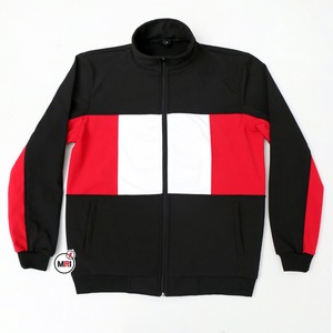 Venta al por mayor logotipo personalizado de alta calidad de tres tonos chaqueta Softshell con cremallera para unisex transpirable fabricante OEM chaqueta de manga larga - Product Image 1