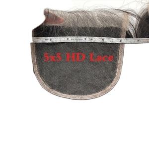 Extensiones de peluca Rubia de 26-28 pulgadas con cierre de encaje HD, el mejor cabello Remy indio crudo, fabricante superior exportado fabricado con ondas naturales - Product Image 6