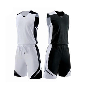 Vente en gros 100% ensemble d'uniformes de basket-ball réversibles en polyester maillots sublimés personnalisés avec logo respirant pour adultes - Product Image 6