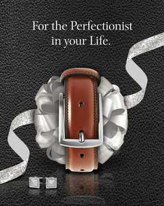 Ceinture en cuir de vachette véritable de qualité supérieure pour homme, classique, décontractée, boucle en acier, longueur réglable, écologique, résistante - Product Image 4