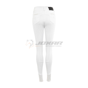 Culottes d'équitation pour femmes avec logo personnalisé, coupe ajustée, durables, légères, respirantes, pantalons d'équitation pour femmes - Product Image 2