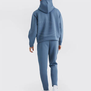 Conjunto Deportivo con Capucha para Hombre, Invierno, Estilo Urbano, Estampado, Tejido Suave y Duradero para un Look Urbano Moderno, Comodidad Diaria, Ligero - Product Image 3