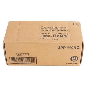 Papier thermique haute densité certifié pour imprimante vidéo à ultrasons 110HD UPP-110HG UPP-110S haute brillance - Product Image 3