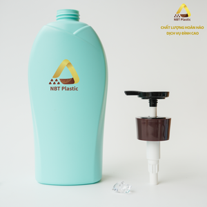 2025 Offre Spéciale 1L Bouteille de shampooing en plastique HDPE avec pompe à mousse Grand conteneur de lotion pour le soin personnel des cheveux Pulvérisateur à pompe OEM - Product Image 3