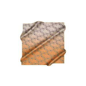 Vintage Floral Silk <b>Square</b> <b>Scarf</b> Handkerchief Style for Winter and Summer - Product Image 1