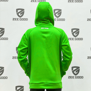 Sudadera con capucha de gran tamaño para hombre de alta calidad 100% algodón ropa de calle de peso pesado bordado personalizado impreso sudaderas con cremallera - Product Image 2