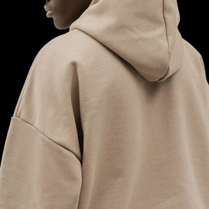 Sweats à capuche pour hommes lourds fabricant pakistanais sweat à capuche zippé à épaules tombantes surdimensionné dernière mode sweats à capuche streetwear - Product Image 6
