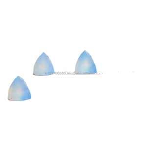 Venta al por mayor de Calcedonia azul natural, cabujones de piedras preciosas sueltas para la fabricación de joyas por Indian Direct Gemstone Cutting Factory - Product Image 2