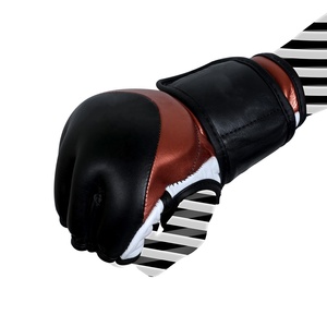 ถุงมือ MMA หนังแท้รุ่นใหม่ ราคาถูก รับสั่งทำตามขนาด ดีไซน์ใหม่ล่าสุด บริการ OEM ทนทาน ผู้ผลิตถุงมือ MMA ที่ดีที่สุดสำหรับผู้ชาย - Product Image 2