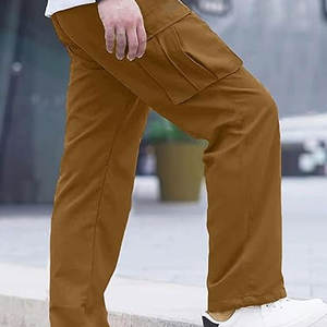 Pantalon en toile 100% coton pour hommes Pantalons tactiques de combat décontractés pour le travail en plein air Pantalons pour randonnée Chasse Travailleur Taille cargo - Product Image 6