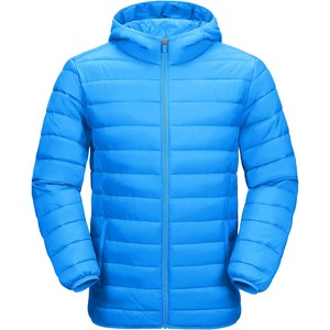 Veste matelassée imprimée avec broderie personnalisée, vente en gros de vêtements d'extérieur matelassés à capuche légers et chauds pour l'hiver, fabricant OEM ODM - Product Image 3
