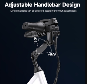 Bicicleta Eléctrica de 26 Pulgadas Más Vendida, Bicicleta Eléctrica Urbana para Adultos con Asistencia de Pedaleo, Batería de Litio de Largo Alcance - Product Image 4