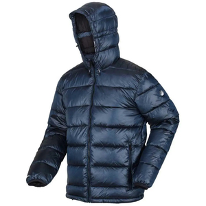 Veste d'hiver à capuche imperméable pour homme, tissu respirant, fabricant OEM, marque privée, manteau isolé épais - Product Image 2