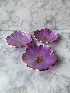 Juego de cuencos de cerámica redondos japoneses, cuencos de sopa y ensalada de 5 piezas de boda de lujo respetuosos con el medio ambiente pulido, tamaño mini - Product Image 3