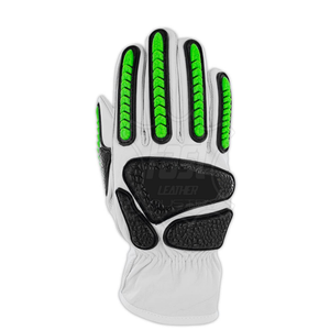 Fabricación Anti Impact Palm Sandy Coated Anti Colisión Protección contra impactos Guantes amortiguadores - Product Image 4