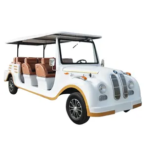 Old Type Travel Car Electric Sightseeing 11 Sets Classic Vintage Golf Antique Electric Cars Made In China