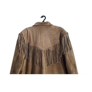 Color claro Hermoso Hecho Personalizado Alta calidad Western Elegante Slim Men Western Chaquetas de cuero - Product Image 5