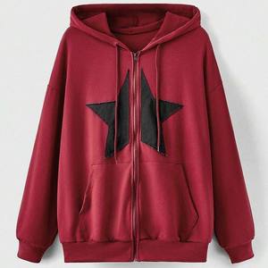 OEM sweatshirts à fermeture éclair avec logo personnalisé imprimé uni et broderie vintage sweatshirt à capuche de haute qualité pour hommes - Product Image 5