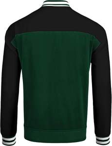 Chaquetas con letras personalizadas para equipos y marcas | Mezcla de lana con mangas de PU | Bordado, parche y personalización de etiquetas - Product Image 5