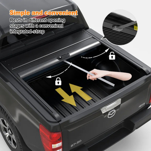 Cubierta Retráctil Manual de Aluminio Enrollable para la Caja de la Camioneta JAC Shuailing T8 - Product Image 5