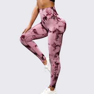 Vente en gros de leggings de yoga taille haute de haute qualité pour le sport leggings de yoga pour filles vêtements de fitness leggings de yoga pour femmes - Product Image 2