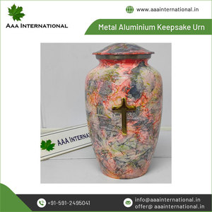 Factory Sale of 100% Aluminum <b>Keepsake</b> Memorial Cremation / Funeral Urns for Adult Human <b>Ash</b> Available for Global Purchasers - Product Image 3