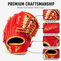 Guante Profesional de Béisbol y Sóftbol para Outfield de Piel de Vaca Japonesa Kip 2025 Manopla A2000 Guantes de Béisbol