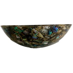 Lavabo Ecológico de Nácar Verde, Escultura de Mesa Moderna con Color Personalizable, Decoración Creativa y Novedosa para el Hogar - Product Image 1