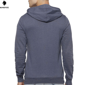 เสื้อฮู้ดดี้ผู้ชายผ้าฝ้าย 100% คุณภาพสูง ทรงปกติ เนื้อผ้าหนา พิมพ์ลายโลโก้แบบพัฟ สำหรับฤดูหนาว - Product Image 3