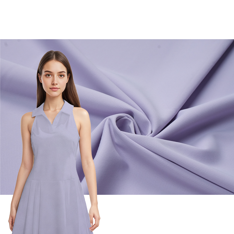 5222A Breathable Bird's Nest Texture 180gsm 80% Nylon 20% Spandex Stretch Fabric Plain Lightweight Casual Sportswear