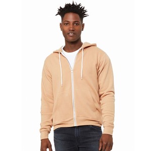 Hot Sale Blank Man Top Hoodies 100% Cotton Oversized Full Zipper Hoodie Custom DTG Sports Gym Plain Hoodie for Men - Product Image 1