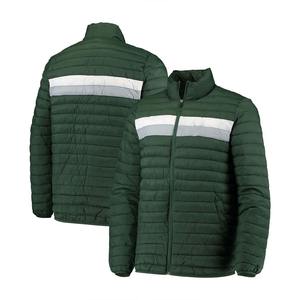 OEM Custom Logo Thick <b>Padded</b> <b>Coat</b> Men lightweight Packable Full Sleeve winter jacket High Street Design thermal warm puffer <b>coat</b> - Product Image 4