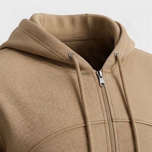 Ensemble de sport deux pièces pour homme, style jogging, yoga, entraînement, fermeture éclair robuste, survêtement personnalisable, couleur au choix, course à pied, gym, vêtements de fitness - Product Image 4